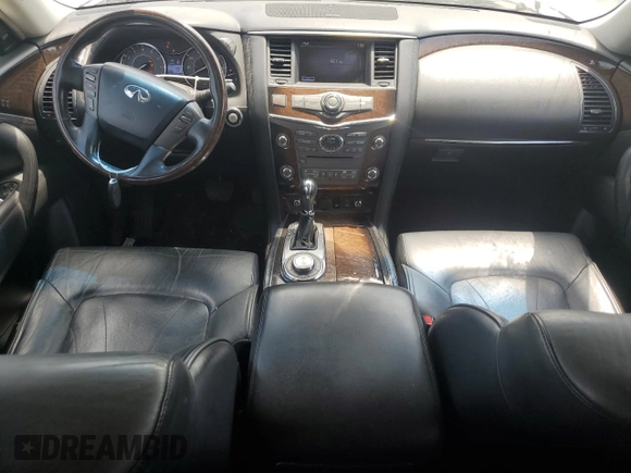 2013 Infiniti QX56 with VIN JN8AZ2NEXD9060240, listed as a Copart auction lot 61932725 with 165,327 mi miles and Clean title. Bid and sale history available at DreamBid. Image 8.