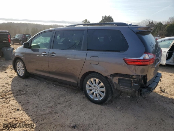 2016 Toyota Sienna XLE with VIN 5TDYK3DC4GS738605, listed as a Copart auction lot 43719005 with 116,614 mi miles and Salvage Title. Bid and sale history available at carsss.com. Image 2.