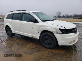 2016 Dodge Journey SE with VIN 3C4PDCAB0GT237833, listed as a Copart auction lot 47016185 with 184,130 mi miles and Salvage Title. Bid and sale history available at carsss.com. Image 4.