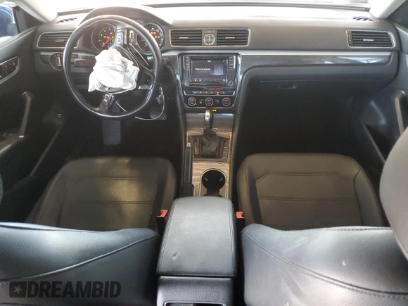 2016 Volkswagen Passat SE with VIN 1VWBT7A34GC021263, listed as a Copart auction lot 54558625 with 115,224 mi miles and Salvage title. Bid and sale history available at DreamBid. Image 8.