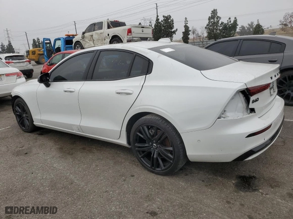 2024 Volvo S60 Plus Black Edition with VIN 7JRL12FHXRG281975, listed as a Copart auction lot 52827945 with 0 mi miles and Salvage Title. Bid and sale history available at carsss.com. Image 2.