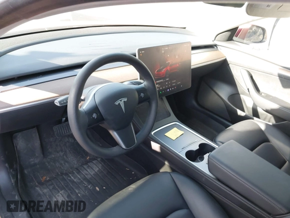 2022 Tesla Model 3 Long Range with VIN 5YJ3E1EB3NF273540, listed as a IAAI auction lot 41978069 with 27,247 mi miles and . Bid and sale history available at DreamBid. Image 23.