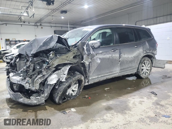 2021 Honda Pilot EX-L with VIN 5FNYF6H58MB073810, listed as a Copart auction lot 42086065 with Not Provided miles and Salvage Title. Bid and sale history available at carsss.com. Image 1.