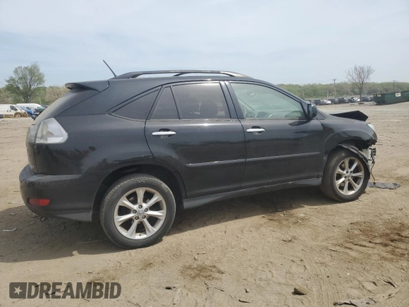 2008 Lexus RX 350 with VIN 2T2HK31U78C074755, listed as a Copart auction lot 54092255 with 200,837 mi miles and Salvage Title. Bid and sale history available at DreamBid. Image 3.