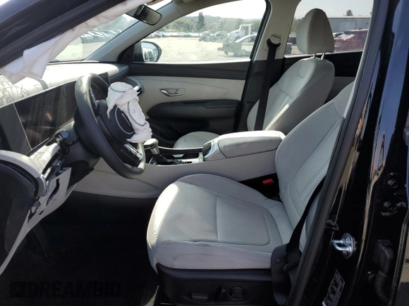 2025 Hyundai Tucson SEL with VIN 5NMJB3DE7SH469935, listed as a Copart auction lot 49924405 with 11,999 mi miles and Salvage Title. Bid and sale history available at carsss.com. Image 7.
