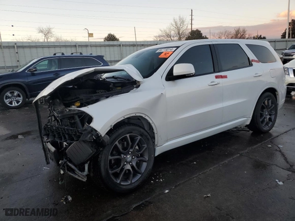 2017 Dodge Durango R/T with VIN 1C4SDJCT2HC639757, listed as a Copart auction lot 86773014 with 0 mi miles and Salvage Title. Bid and sale history available at carsss.com. Image 1.