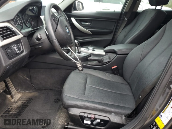 2017 BMW 3 Series 320i xDrive with VIN WBA8E5G32HNU45014, listed as a Copart auction lot 55808265 with 65,578 mi miles and Salvage title. Bid and sale history available at DreamBid. Image 7.