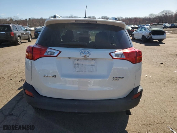 2015 Toyota RAV4 Limited with VIN 2T3DFREV5FW370020, listed as a Copart auction lot 52484235 with 91,202 mi miles and Salvage Title. Bid and sale history available at carsss.com. Image 6.