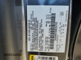 2017 Ford Fusion SE с VIN 3FA6P0H7XHR237703, выставлен на аукционе Copart как лот 43953005 с пробегом 151 225 миль миль и Списание • Salvage title. История ставок и продаж доступна на DreamBid. Изображение 12.