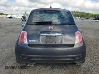 2017 FIAT 500 Pop with VIN 3C3CFFKR5HT586479, listed as a Copart auction lot 63529345 with 22,514 mi miles and Clean title. Bid and sale history available at DreamBid. Image 6.