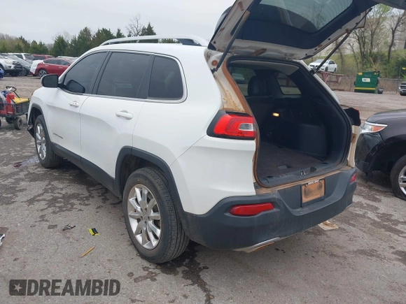 2016 Jeep Cherokee Limited z VIN 1C4PJMDS6GW182082, wystawiony jako IAAI lot #41943408 z przebiegiem 141 796 mil mil oraz . Historia ofert i sprzedaży dostępna na DreamBid. Obrazek 3.