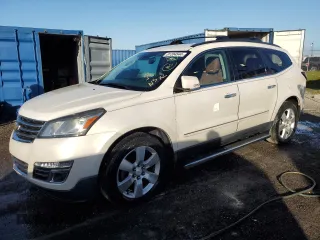 2015 Chevrolet Traverse LTZ z VIN 1GNKRJKD0FJ205512, wystawiony jako Copart lot #55217985 z przebiegiem Nie podano mil oraz Nie do naprawy • Non repairable. Historia ofert i sprzedaży dostępna na DreamBid. Obrazek 1.