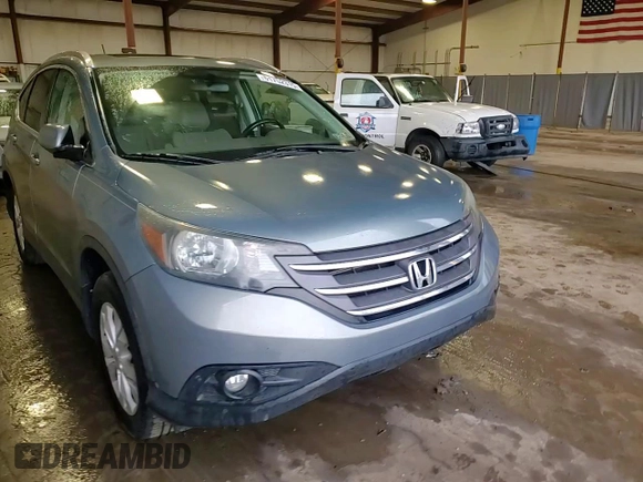 2012 Honda CR-V EX-L with VIN 5J6RM4H76CL057305, listed as a Copart auction lot 51752315 with 240,697 mi miles and Salvage Title. Bid and sale history available at carsss.com. Image 14.