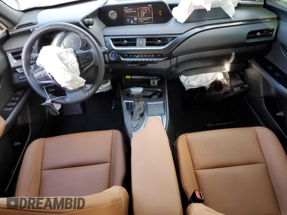2022 Lexus UX 250h z VIN JTHX9JBH2N2054570, wystawiony jako Copart lot #81029604 z przebiegiem 28 698 mil mil oraz Szkoda całkowita • Salvage title. Historia ofert i sprzedaży dostępna na DreamBid. Obrazek 8.