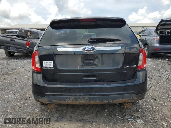 2013 Ford Edge Limited with VIN 2FMDK3KC4DBB00977, listed as a Copart auction lot 59574635 with 211,775 mi miles and Salvage title. Bid and sale history available at DreamBid. Image 6.