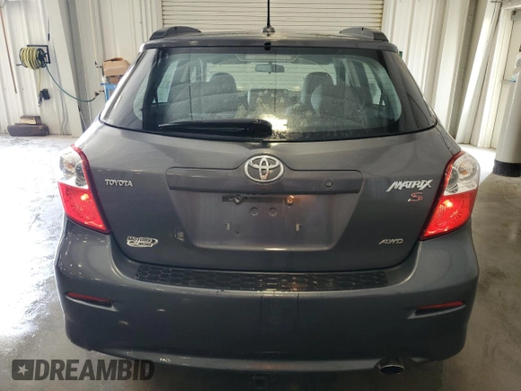 2009 Toyota Matrix S with VIN 2T1LE40E79C011596, listed as a Copart auction lot 60873695 with 207,692 mi miles and Salvage title. Bid and sale history available at DreamBid. Image 6.