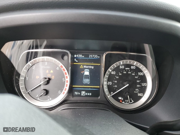 2019 Nissan Titan XD SV with VIN 1N6BA1F46KN520020, listed as a Copart auction lot 76840844 with 25,720 mi miles and Non Repairable. Bid and sale history available at carsss.com. Image 9.
