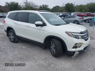 2017 Honda Pilot EX-L with VIN 5FNYF5H54HB009568, listed as a IAAI auction lot 41195225 with 112,763 mi miles. Bid and sale history available at carsss.com. Image 1.