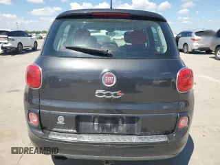 2015 FIAT 500L Pop with VIN ZFBCFAAH7FZ031839, listed as a Copart auction lot 72050944 with 97,999 mi miles and Salvage Title. Bid and sale history available at carsss.com. Image 6.