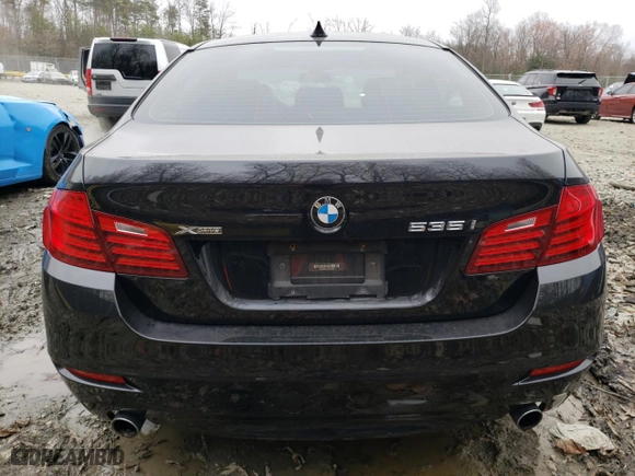 2016 BMW 5 Series 535i xDrive with VIN WBA5B3C54GG256469, listed as a Copart auction lot 48773965 with 109,149 mi miles and Salvage Title. Bid and sale history available at carsss.com. Image 6.