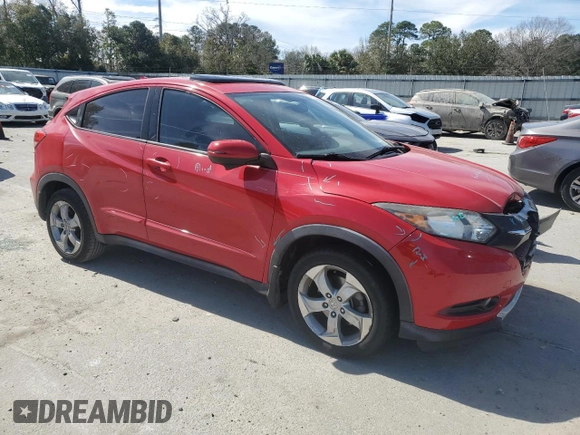 2016 Honda HR-V EX with VIN 3CZRU6H54GM740361, listed as a Copart auction lot 55236305 with 88,291 mi miles and Salvage Title. Bid and sale history available at carsss.com. Image 4.