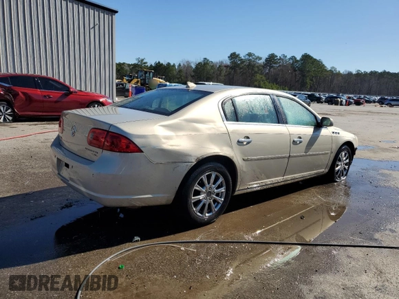 2009 Buick Lucerne CXL with VIN 1G4HD57M19U130254, listed as a Copart auction lot 48111535 with 208,268 mi miles and Salvage Title. Bid and sale history available at DreamBid. Image 3.