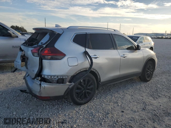 2018 Nissan Rogue SV with VIN KNMAT2MT6JP506629, listed as a Copart auction lot 53854845 with Not Provided miles and Salvage Title. Bid and sale history available at carsss.com. Image 3.