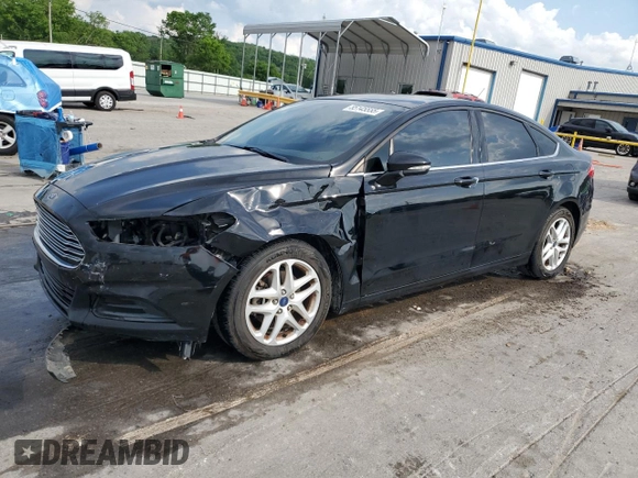 2016 Ford Fusion SE with VIN 3FA6P0HD7GR274051, listed as a Copart auction lot 55145555 with 135,858 mi miles and Salvage Title. Bid and sale history available at carsss.com. Image 1.