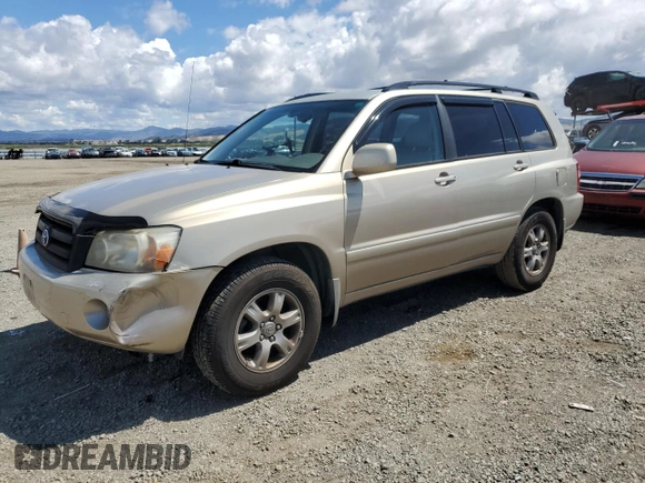 2005 Toyota Highlander z VIN JTEDP21A150058704, wystawiony jako Copart lot #56957355 z przebiegiem 247 620 mil mil oraz Szkoda całkowita • Salvage title. Historia ofert i sprzedaży dostępna na DreamBid. Obrazek 1.