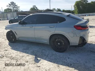 2022 BMW X4 M z VIN 5YM23EC09N9L83620, wystawiony jako Copart lot #58009214 z przebiegiem 21 587 mil mil oraz Szkoda całkowita • Salvage title. Historia ofert i sprzedaży dostępna na DreamBid. Obrazek 2.