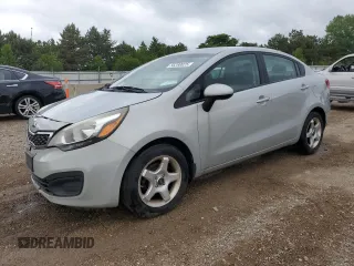 2013 Kia Rio EX with VIN KNADN4A37D6154370, listed as a Copart auction lot 56280025 with 168,455 mi miles and Salvage title. Bid and sale history available at DreamBid. Image 1.