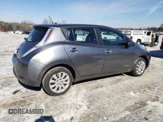 2015 Nissan LEAF SV with VIN 1N4AZ0CP4FC318011, listed as a Copart auction lot 39341993 with 73,756 mi miles. Bid and sale history available at carsss.com. Image 3.