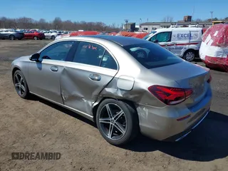 2019 Mercedes-Benz A 220 with VIN WDD3G4FB7KW022334, listed as a IAAI auction lot 41902489 with 80,637 mi miles and . Bid and sale history available at DreamBid. Image 6.