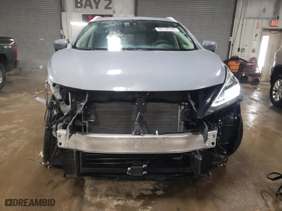 2023 Nissan Murano Platinum with VIN 5N1AZ2DJ4PC126732, listed as a Copart auction lot 88158765 with 20,991 mi miles and Salvage Title. Bid and sale history available at carsss.com. Image 5.
