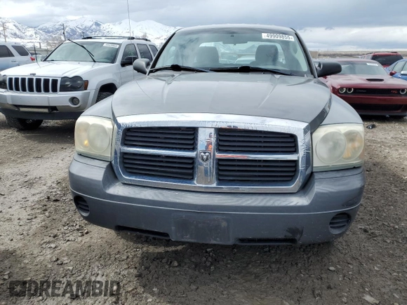 2007 Dodge Dakota ST z VIN 1D7HE22K87S241114, wystawiony jako Copart lot #53488205 z przebiegiem 151 265 mil mil oraz Szkoda całkowita • Salvage title. Historia ofert i sprzedaży dostępna na DreamBid. Obrazek 5.
