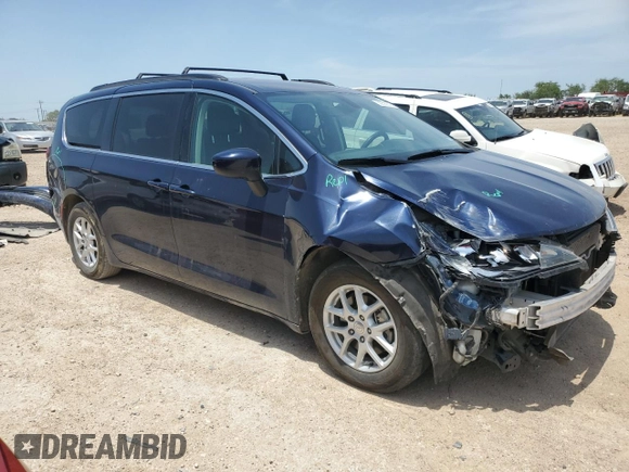 2020 Chrysler Voyager LXi z VIN 2C4RC1DGXLR164104, wystawiony jako Copart lot #56399815 z przebiegiem 123 169 mil mil oraz Szkoda całkowita • Salvage title. Historia ofert i sprzedaży dostępna na DreamBid. Obrazek 4.