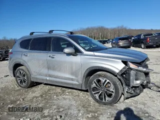 2020 Hyundai Santa Fe SEL with VIN 5NMS3CAA7LH250879, listed as a Copart auction lot 42988695 with 85,603 mi miles and Salvage Title. Bid and sale history available at carsss.com. Image 4.