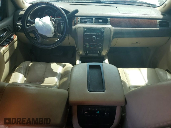 2013 GMC Yukon XL SLT with VIN 1GKS1KE03DR253071, listed as a Copart auction lot 51437355 with 194,807 mi miles and Salvage Title. Bid and sale history available at DreamBid. Image 8.