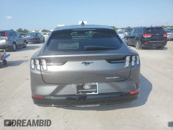 2021 Ford Mustang Mach-E Premium с VIN 3FMTK3SU8MMA03879, выставлен на аукционе Copart как лот 59152985 с пробегом Не указан миль и Списание • Salvage title. История ставок и продаж доступна на DreamBid. Изображение 6.