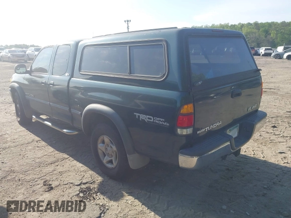 2000 Toyota Tundra SR5 with VIN 5TBBT4412YS082390, listed as a IAAI auction lot 42069302 with Not Provided miles and . Bid and sale history available at DreamBid. Image 3.