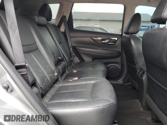 2017 Nissan Rogue S with VIN JN8AT2MV1HW017111, listed as a Copart auction lot 52880605 with 100,735 mi miles and Salvage Title. Bid and sale history available at carsss.com. Image 11.