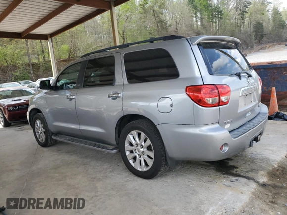 2008 Toyota Sequoia Platinum with VIN 5TDZY67AX8S013378, listed as a Copart auction lot 51770565 with 320,489 mi miles and Clean Title. Bid and sale history available at carsss.com. Image 2.