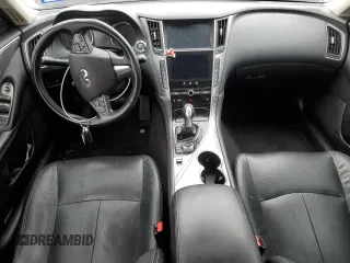2014 Infiniti Q50 Hybrid Sport with VIN JN1AV7AP9EM691347, listed as a Copart auction lot 84861304 with Not Provided miles and Salvage Title. Bid and sale history available at carsss.com. Image 8.