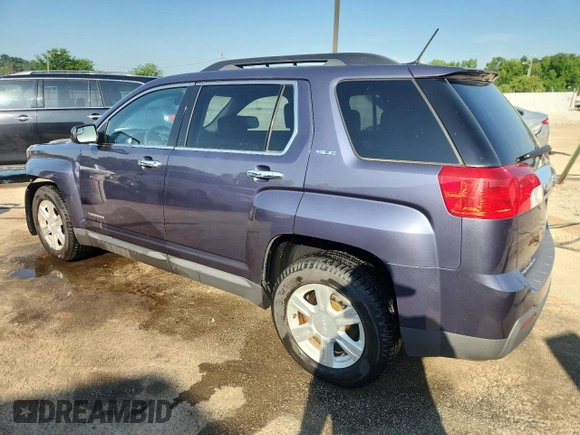 2014 GMC Terrain SLE with VIN 2GKALREKXE6296755, listed as a Copart auction lot 62009115 with 130,217 mi miles and Salvage title. Bid and sale history available at DreamBid. Image 2.