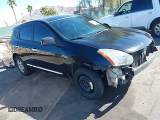 2013 Nissan Rogue S with VIN JN8AS5MV4DW601727, listed as a IAAI auction lot 41940202 with 191,658 mi miles and . Bid and sale history available at DreamBid. Image 1.