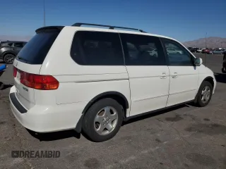 2000 Honda Odyssey EX with VIN 2HKRL1866YH625370, listed as a Copart auction lot 60981315 with 123,795 mi miles and Clean title. Bid and sale history available at DreamBid. Image 3.