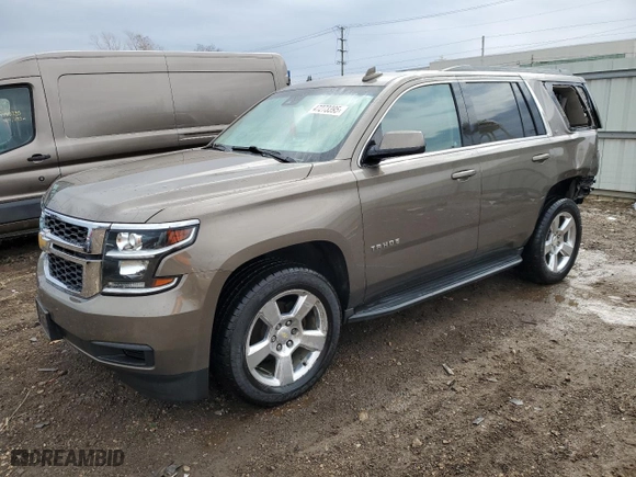 2016 Chevrolet Tahoe LT with VIN 1GNSKBKC3GR111855, listed as a Copart auction lot 47273395 with 98,035 mi miles and Salvage Title. Bid and sale history available at carsss.com. Image 1.