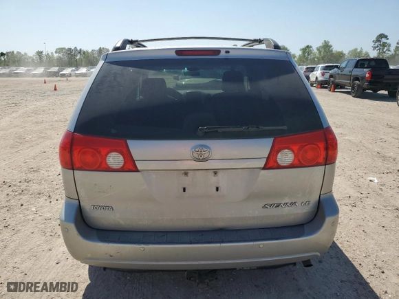 2010 Toyota Sienna CE with VIN 5TDKK4CC0AS330199, listed as a Copart auction lot 51644335 with 134,604 mi miles and Salvage Title. Bid and sale history available at carsss.com. Image 6.