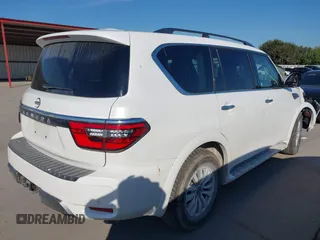 2023 Nissan Armada SV with VIN JN8AY2ACXP9181975, listed as a IAAI auction lot 40301592 with 25,948 mi miles. Bid and sale history available at carsss.com. Image 4.