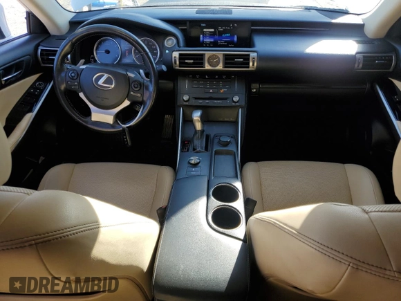 2015 Lexus IS 250 z VIN JTHBF1D25F5080785, wystawiony jako Copart lot #48582005 z przebiegiem 174 962 mil mil oraz Szkody całkowita. Historia ofert i sprzedaży dostępna na DreamBid. Obrazek 8.